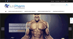 Desktop Screenshot of nutripharm.fr